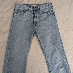 Levi's Wedgie Straight Fit Women's Jeans - Raw Hem